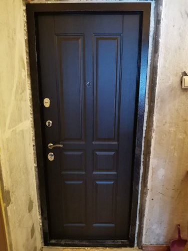 Входная дверь в квартиру Delta-10M Медь RGSO Венге D12 фото 4