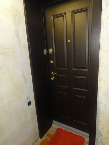 Входная дверь в квартиру Delta-10M Медь RGSO Венге D12 фото 2