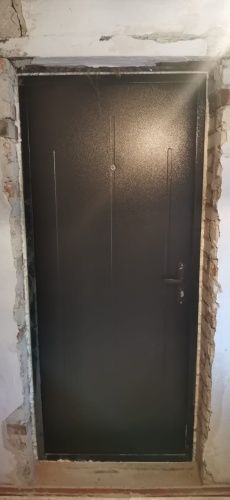 556 - Входная дверь ГОСТ 50-1 металл фото 4