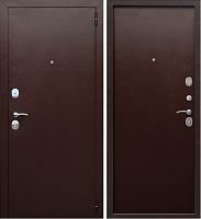 Металлическая дверь 7,5 см Гарда медный антик металл/металл