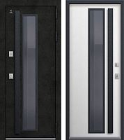 Центурион Т-15 Антрацит муар+Бетон тёмный-Софт ясень белый (терморазрыв со стеклом)