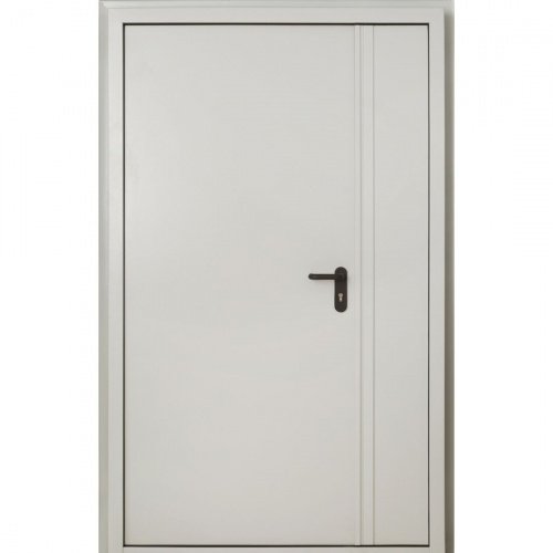  - DoorHan DTG-2 техническая двухстворчатая RAL7035 1550*2050мм фото 3