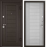 Входная дверь под ключ Delta PRO Букле коричневый VDM-2 - Лиственница белая D6-13