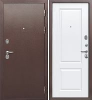 Входная дверь Феррони 9 см Медный Антик Белый Ясень