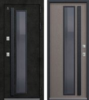 Центурион Т-15 Антрацит муар+Бетон тёмный-Софт ясень грей (терморазрыв со стеклом)