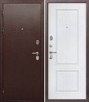 Входная дверь Феррони 9 см медный антик Астана милки