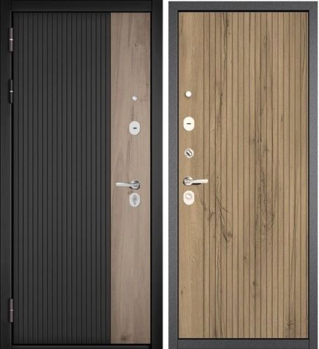 Мастино TRUST ECO 401/161 Черный матовый-ДГМ/Антрацит букле-Дуб галифакс медовый Мастино TRUST ECO 401/161 Черный матовый-ДГМ/Антрацит букле-Дуб галифакс медовый