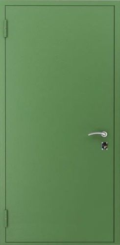 Зеленая входная дверь Z-1 Green металл-металл