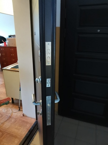 Входная дверь в квартиру Delta-100 Медь RGSO Венге D22 фото 8