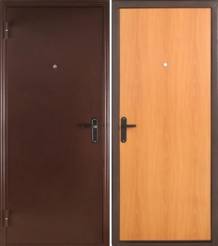 548 556 - Входная дверь металлическая Меги ДС-110 Миланский орех