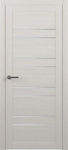 Albero Мегаполис Дублин со стеклом, ширина полотна 600мм, цвет Белый кипарис