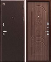 Входная дверь Центурион LUX-6(2021) Медь-Орех с шумоизоляцией