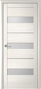 Albero Мегаполис Прага со стеклом, ширина полотна 600мм, цвет Белый кипарис