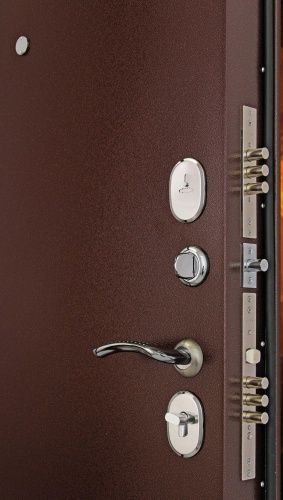 Дверь в частный дом Иртыш 90 металл/металл фото 2