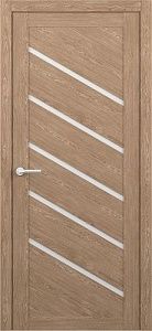 Albero Мегаполис Сингапур-5 со стеклом, ширина полотна 600мм, цвет Дуб натуральный