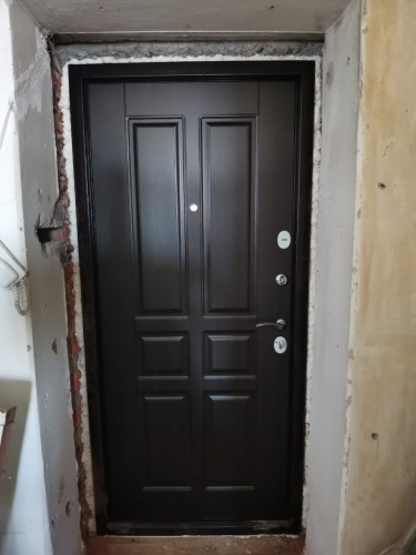  - Входная дверь в квартиру Delta-10M Медь RGSO Венге D12 фото 8