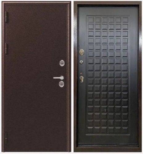 Дверь стальная Эталон ТС-2 Медь-Венге Дверь стальная Эталон ТС-2 Медь-Венге