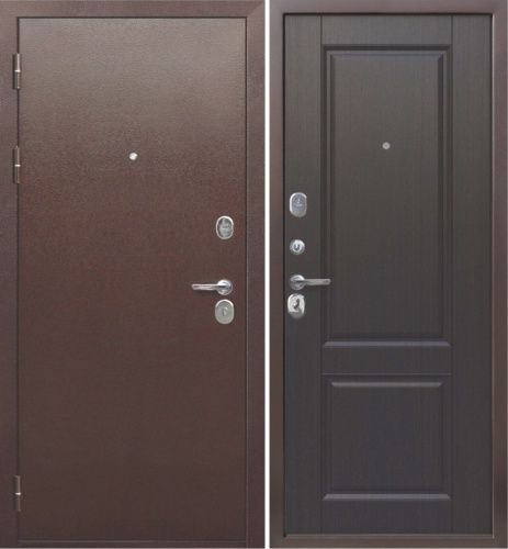 Входная дверь Феррони 9 см Медный Антик Темный кипарис