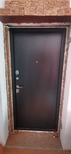 Металлическая дверь 7,5 см Гарда Серебро металл/металл фото 3