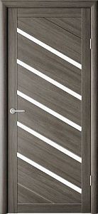 Albero Мегаполис Сингапур-5 со стеклом, ширина полотна 600мм, цвет Кедр серый